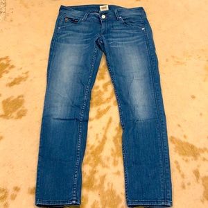 Hudson Collin Skinny Crop jeans size 27